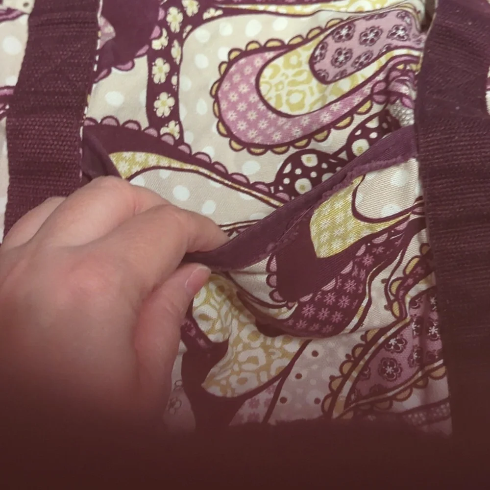 Retro Metro plum purple thirty-one weekender bag - Picture 3 of 11